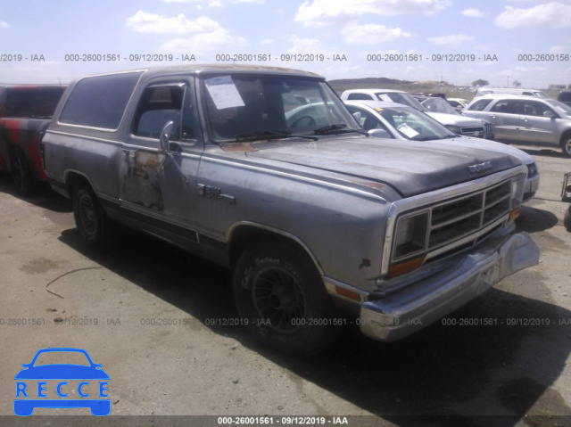 1986 DODGE RAMCHARGER AD-100 3B4GD12T9GM626618 Bild 0