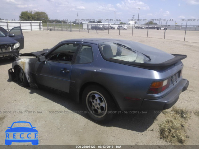 1989 PORSCHE 944 WP0AA0947KN450578 image 2