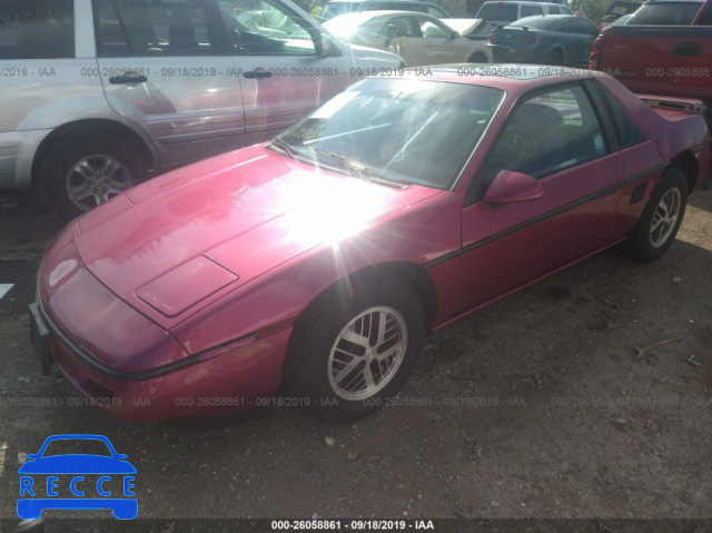 1988 PONTIAC FIERO 1G2PE11R2JP224371 image 1