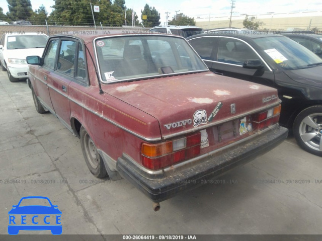 1986 VOLVO 244 DL/GL YV1AX8846G1183859 image 2