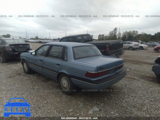 1991 MERCURY TOPAZ GS 1MEPM36X8MK636795 image 2