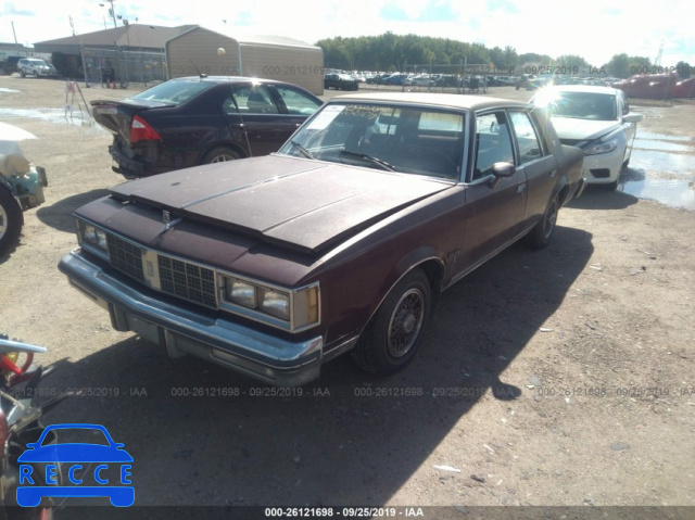 1984 OLDSMOBILE CUTLASS SUPREME BROUGHAM 1G3AM69Y4EM328378 image 1