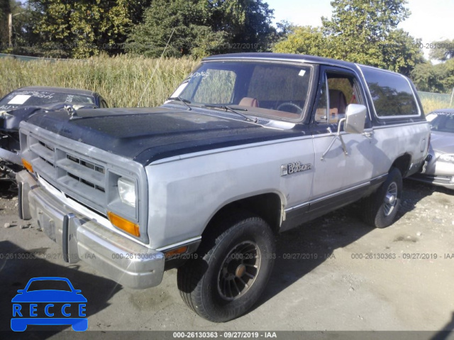 1986 DODGE RAMCHARGER AW-100 3B4GW12T0GM607384 зображення 1