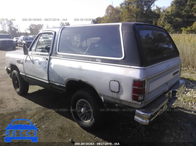 1986 DODGE RAMCHARGER AW-100 3B4GW12T0GM607384 зображення 2