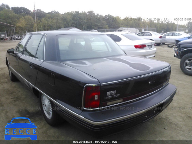 1996 OLDSMOBILE 98 REGENCY ELITE 1G3CX52K4T4314851 image 2