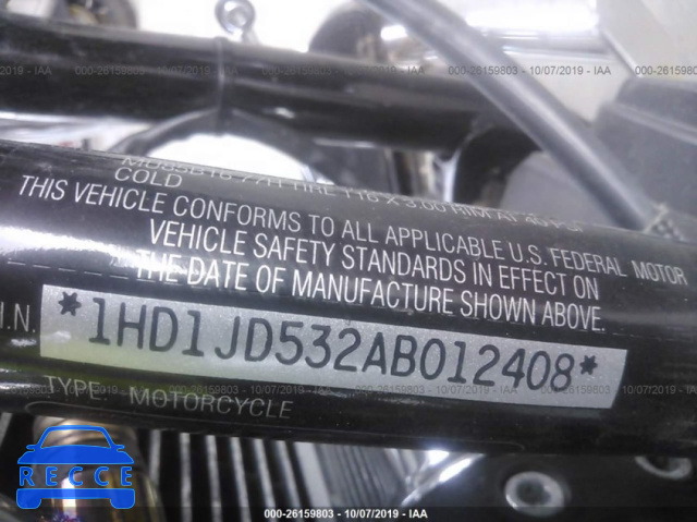2010 HARLEY-DAVIDSON FLSTN 1HD1JD532AB012408 image 9
