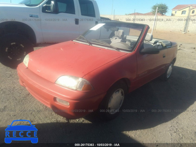 1992 GEO METRO LSI/SPRINT/CL JG1MR3366NK214617 зображення 1