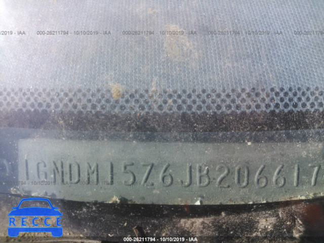 1988 CHEVROLET ASTRO 1GNDM15Z6JB206617 image 8