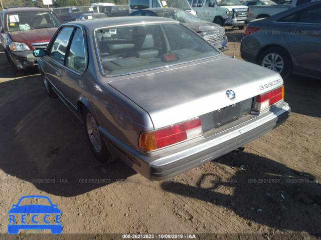 1988 BMW 635 CSI AUTOMATICATIC WBAEC8419J3266256 image 2