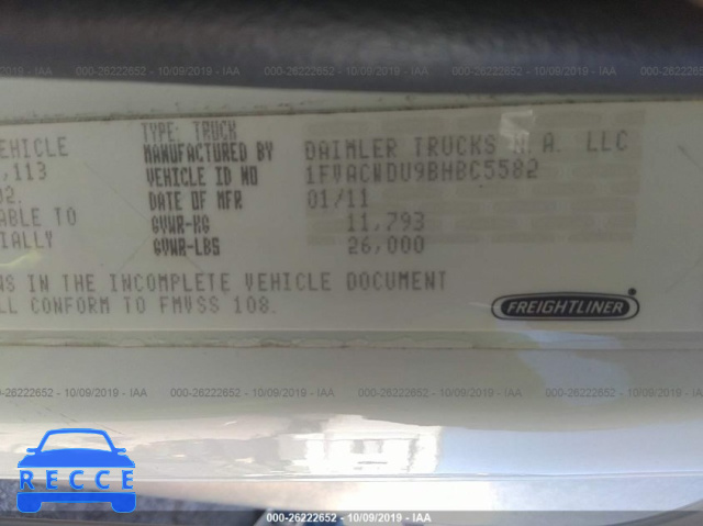 2011 FREIGHTLINER M2 106 MEDIUM DUTY 1FVACWDU9BHBC5582 image 8