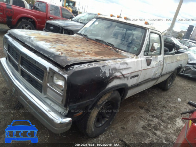 1993 DODGE D-SERIES D150 1B7HE16Y7PS238806 зображення 1