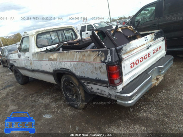 1993 DODGE D-SERIES D150 1B7HE16Y7PS238806 зображення 2