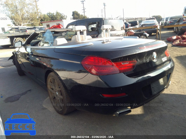 2013 BMW 6 SERIES I WBAYP9C57DDW21306 image 2