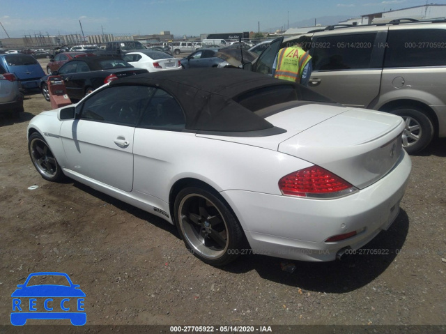 2007 BMW 6 SERIES 650I WBAEK13557CN81630 зображення 2