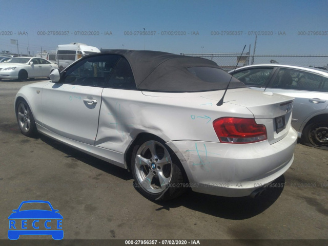 2012 BMW 1 SERIES I WBAUN1C54CVH83895 image 2