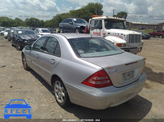 2001 MERCEDES-BENZ C-CLASS 240 WDBRF61J51F086404 image 2