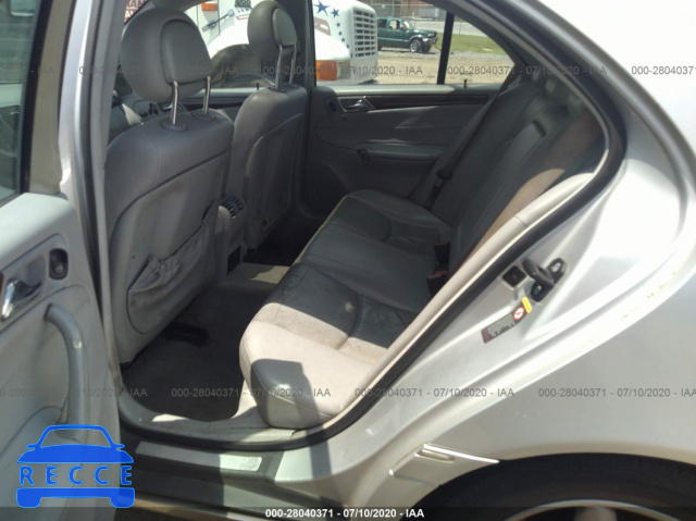 2001 MERCEDES-BENZ C-CLASS 240 WDBRF61J51F086404 image 7