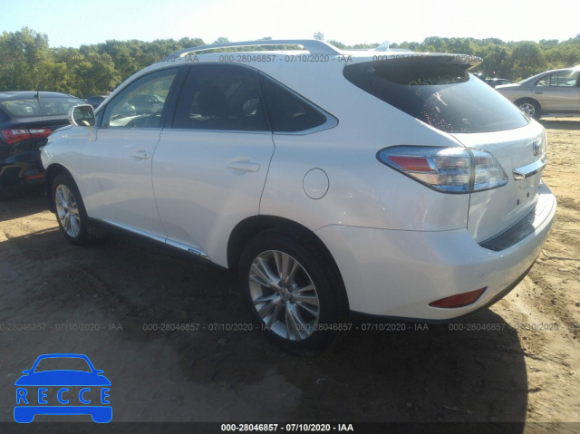 2012 LEXUS RX 450H 450 JTJBC1BA6C2426387 image 2