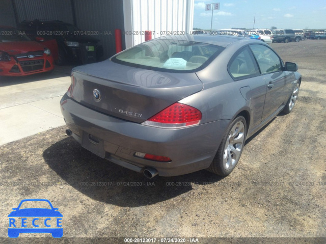 2004 BMW 6 SERIES CI AUTOMATICATIC WBAEH734X4B189477 image 3