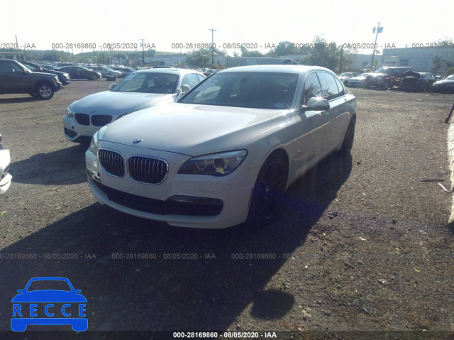 2013 BMW 7 SERIES 750LI XDRIVE WBAYF8C57DD140680 image 1