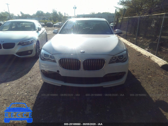 2013 BMW 7 SERIES 750LI XDRIVE WBAYF8C57DD140680 Bild 5