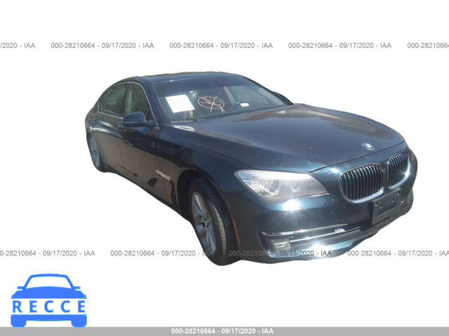 2013 BMW 7 SERIES 740LI XDRIVE WBAYF4C56DDE23941 зображення 0