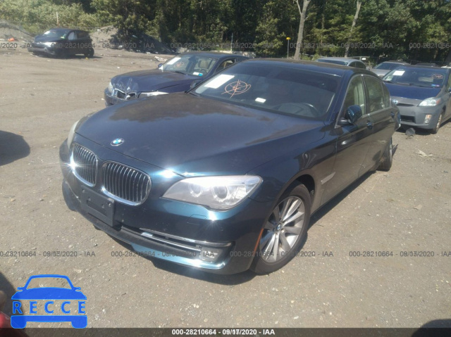 2013 BMW 7 SERIES 740LI XDRIVE WBAYF4C56DDE23941 зображення 12