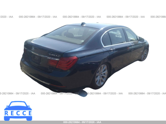 2013 BMW 7 SERIES 740LI XDRIVE WBAYF4C56DDE23941 зображення 3