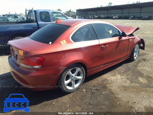 2008 BMW 1 SERIES 128I WBAUP73588VF09703 image 3