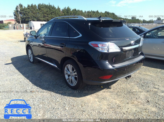 2012 LEXUS RX 450H JTJBC1BA5C2433430 image 2