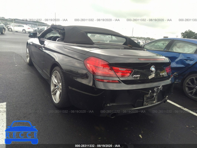 2016 BMW 6 SERIES WBA6F3C54GD994640 зображення 2