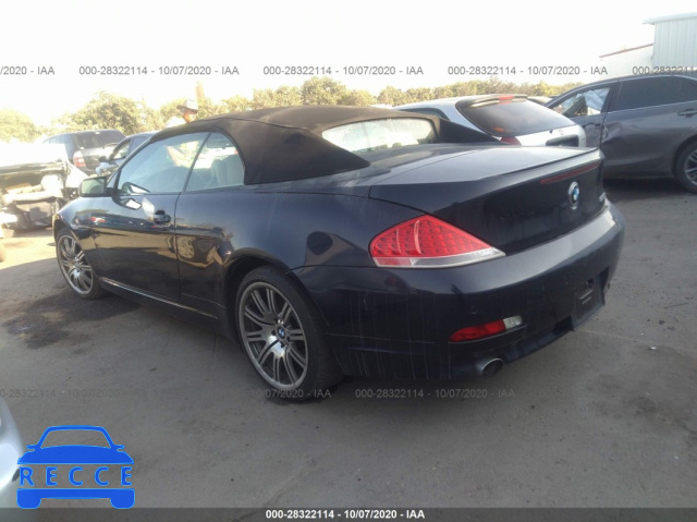 2007 BMW 6 SERIES 650I WBAEK13537CN83134 зображення 2