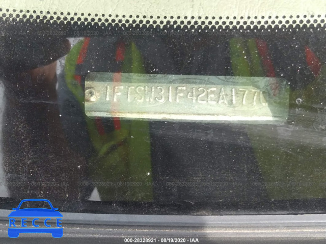 2002 FORD SUPER DUTY F-350 SRW 1FTSW31F42EA17708 image 8