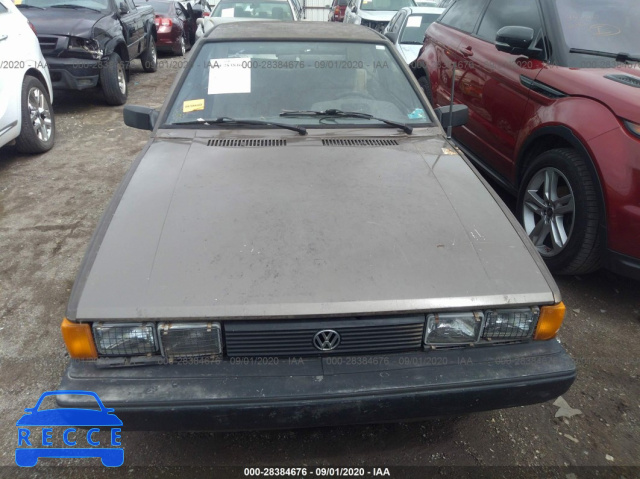 1985 VOLKSWAGEN SCIROCCO DELUXE WVWCA0536FK010655 image 5