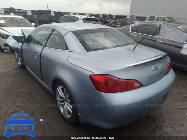 2010 INFINITI G37 CONVERTIBLE BASE JN1CV6FE7AM354597 image 2