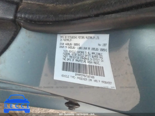 1998 MITSUBISHI DIAMANTE LS 6MMAP57P9WT007428 image 8