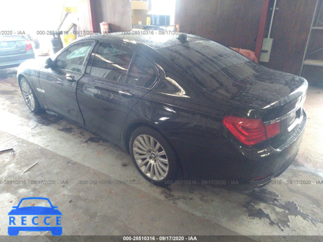 2009 BMW 7 SERIES 750I WBAKA835X9CY34796 image 2