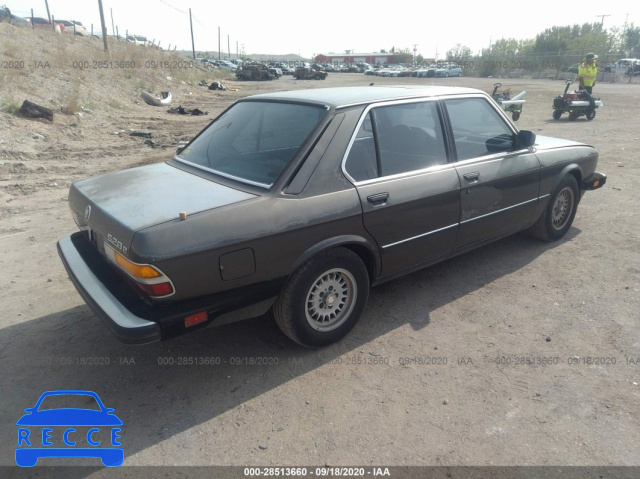 1986 BMW 528 E AUTOMATICATIC WBADK8302G9702152 зображення 3