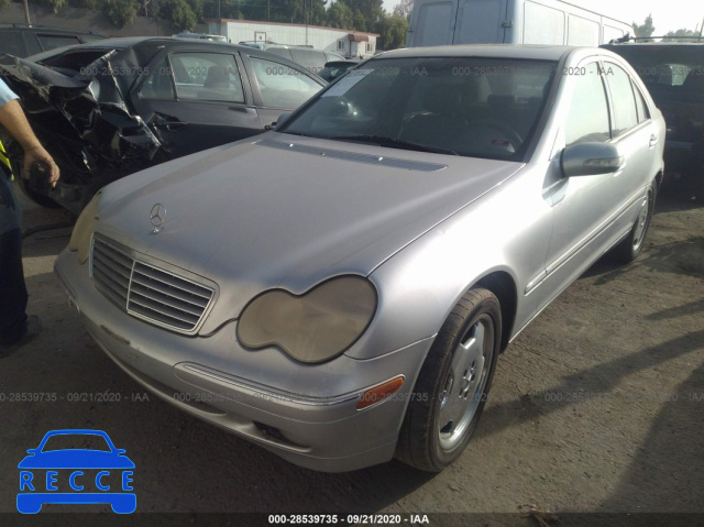 2001 MERCEDES-BENZ C-CLASS WDBRF61J11F119818 image 1