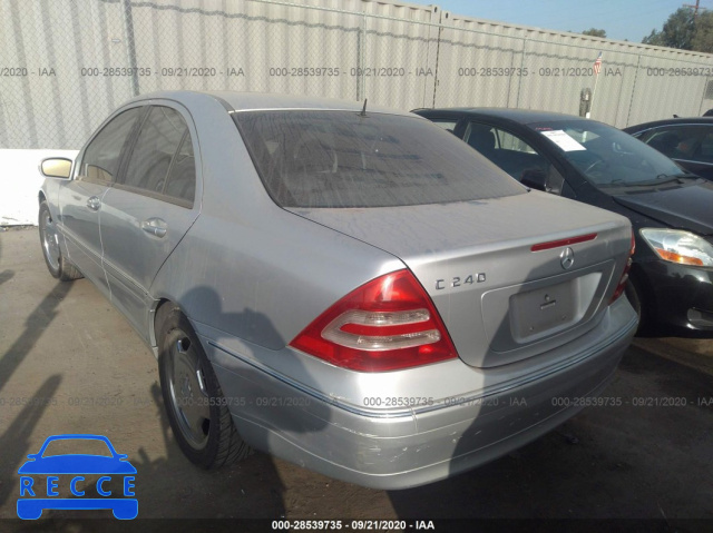 2001 MERCEDES-BENZ C-CLASS WDBRF61J11F119818 image 2