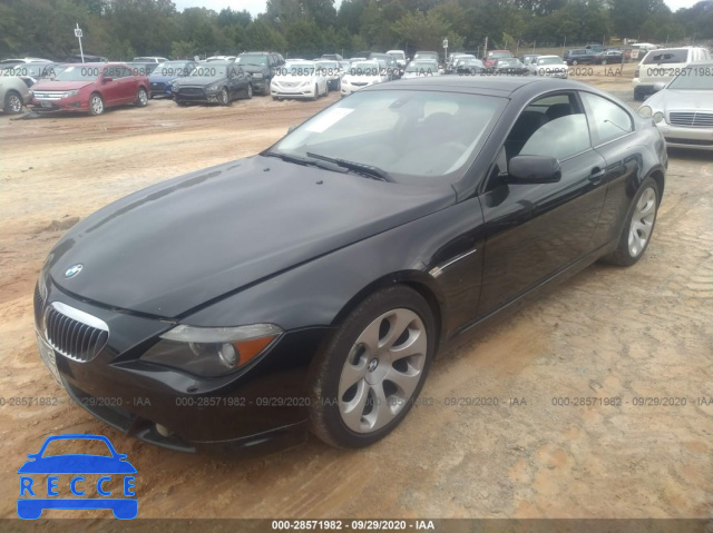 2006 BMW 6 SERIES 650CI WBAEH13466CR50063 зображення 1