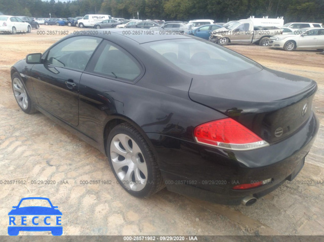 2006 BMW 6 SERIES 650CI WBAEH13466CR50063 зображення 2