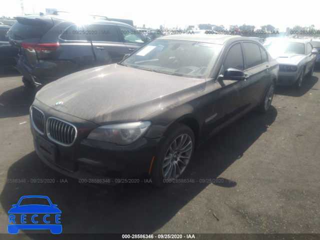 2013 BMW 7 SERIES 740LI WBAYE4C50DDW22516 image 1