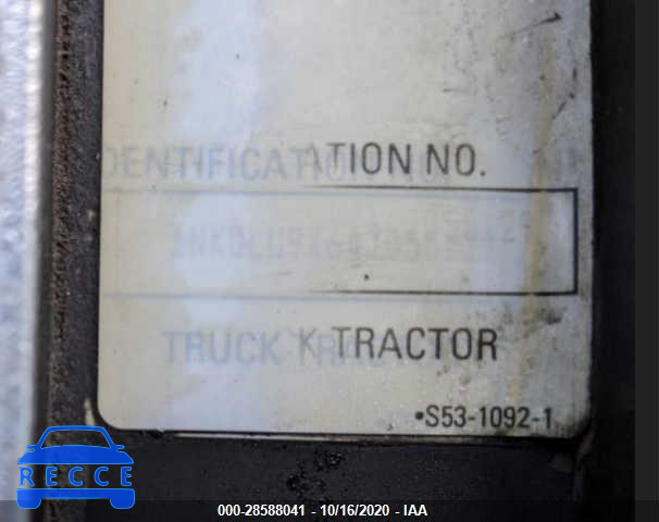 2004 KENWORTH CONSTRUCTIONON T800 1NKDLU9X64J055129 image 9