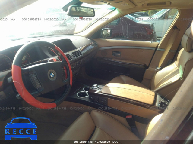 2004 BMW 7 SERIES 745LI WBAGN63404DS45488 image 4