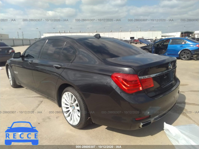 2009 BMW 7 SERIES 750I WBAKA83589CY34182 image 2