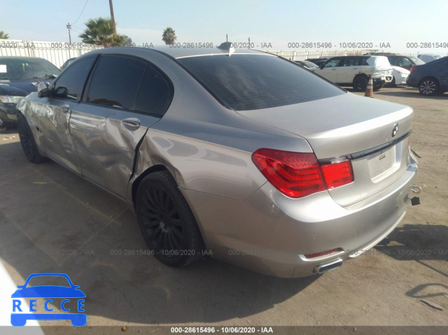 2009 BMW 7 SERIES 750LI WBAKB83579CY57739 image 2