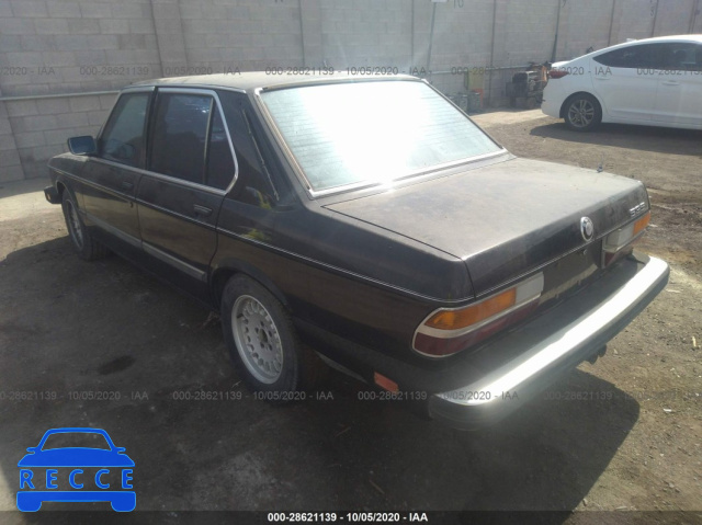 1986 BMW 535 I WBADC7408G0960699 image 2