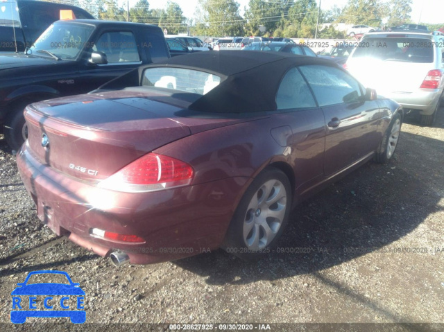 2005 BMW 6 SERIES 645CI WBAEK73435B324012 зображення 3