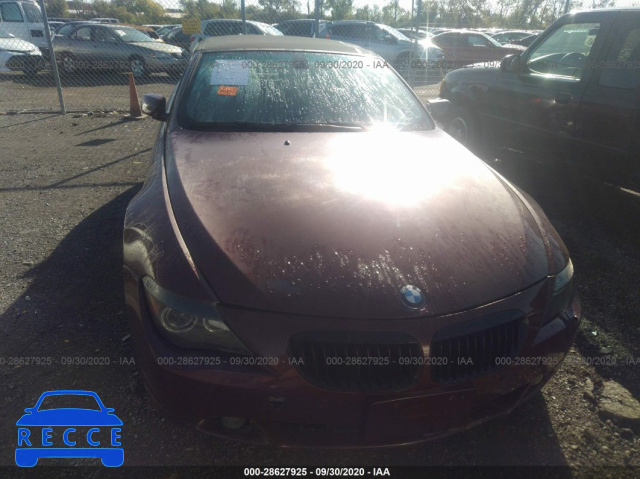 2005 BMW 6 SERIES 645CI WBAEK73435B324012 зображення 5